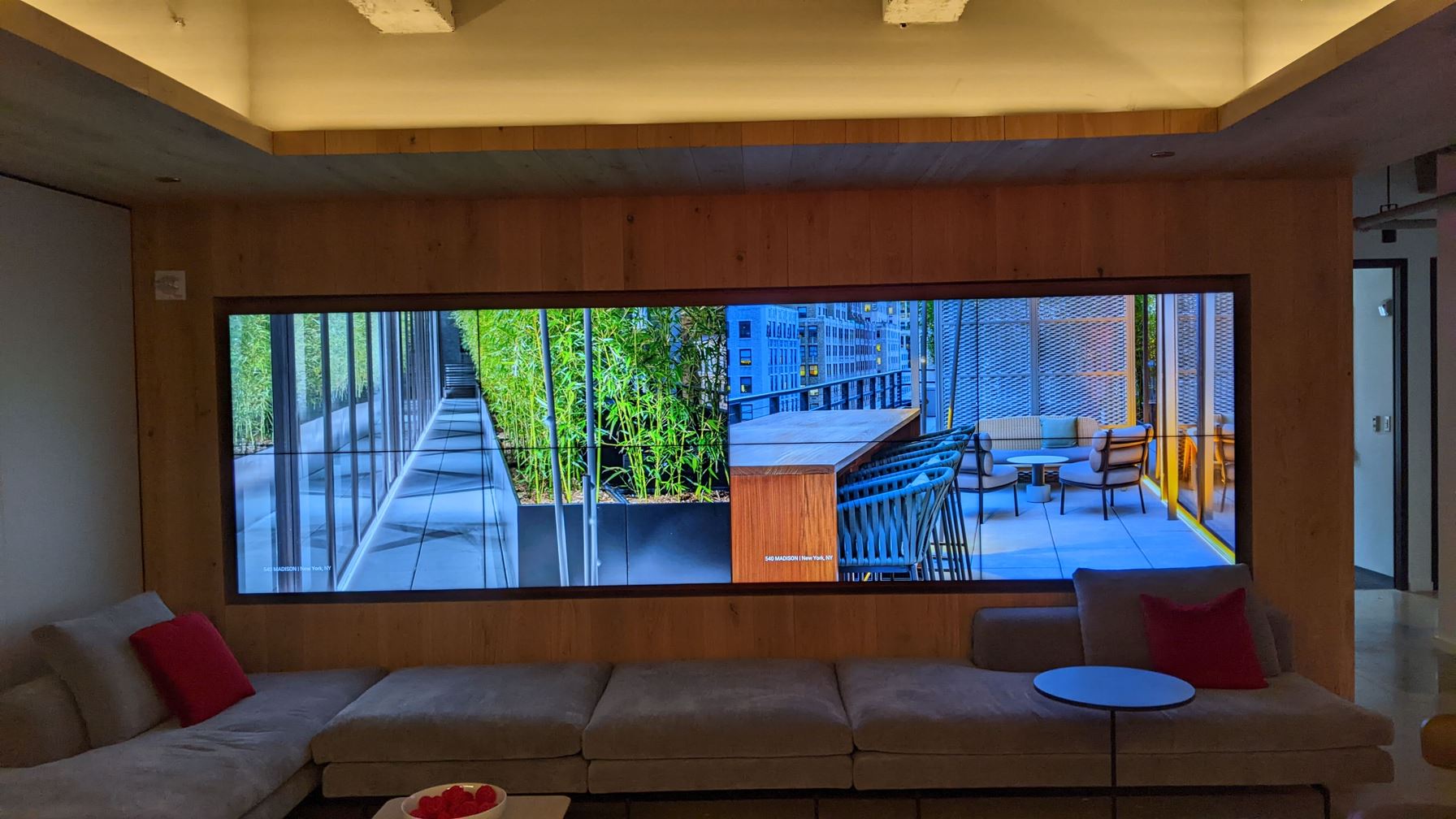 Vocon New York Video Wall