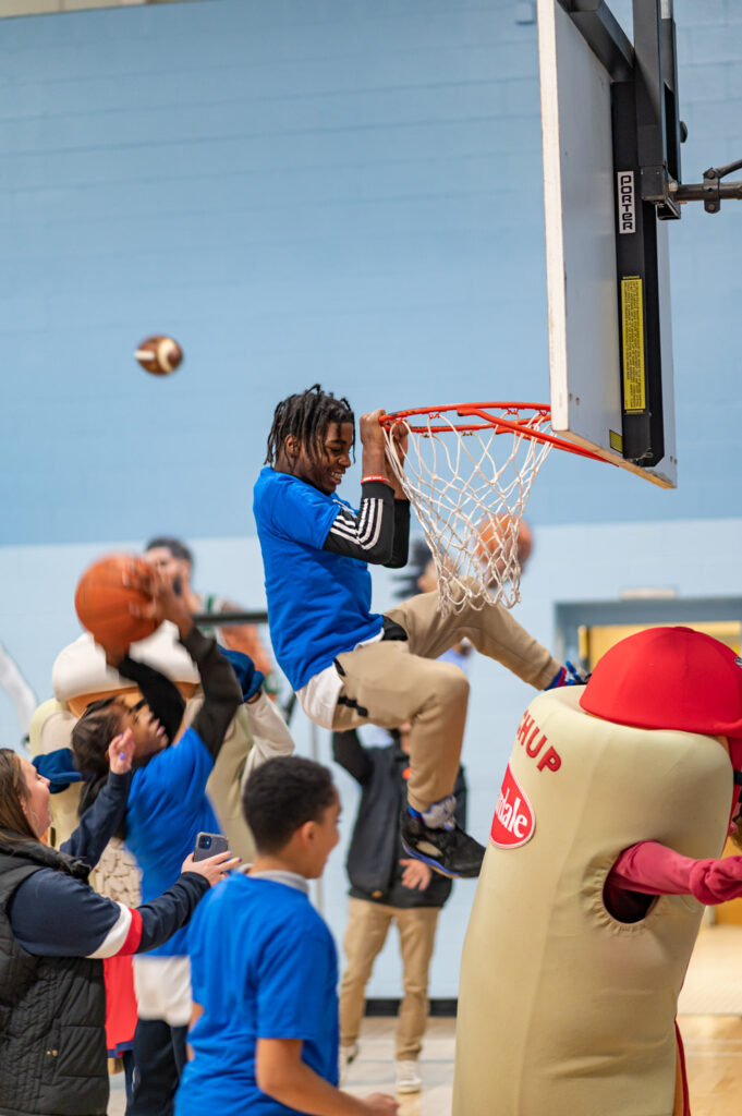 Opening Track Event setup by Crescent Digital for the Girls and Boys Club of Cleveland - 4