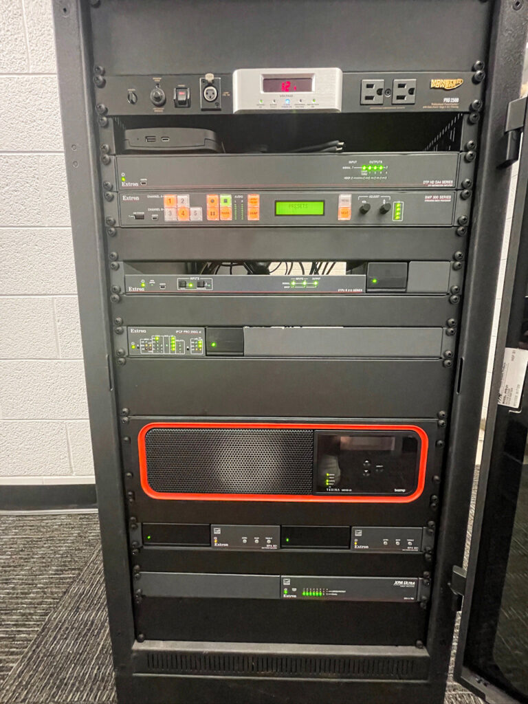 Crescent Digital IT Rack installed by Crescent Digital for the Flint City Council